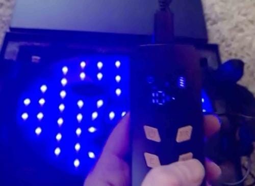 Customer photo review of Masque Haute Performance LED