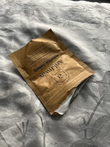 Customer photo review of Mushroom Gummies