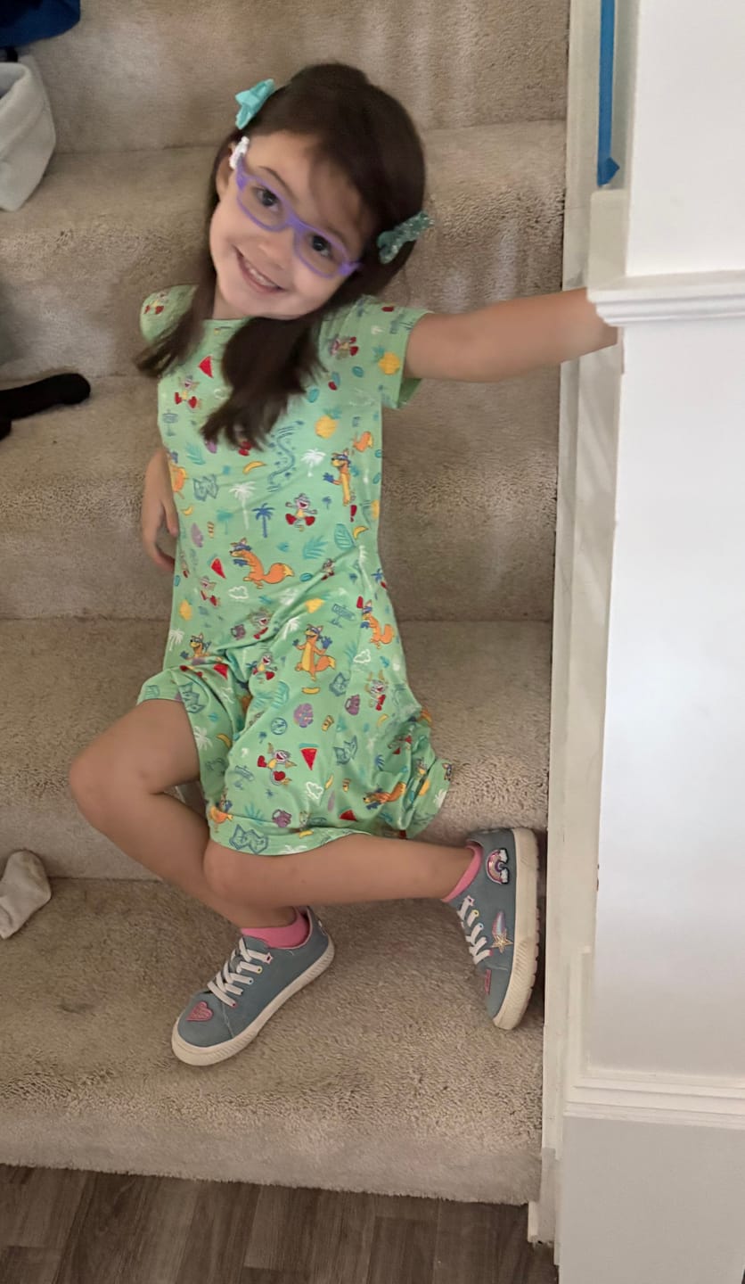 Customer photo review of Dora: Boots' Jungle Adventure Bamboo Girls' Short Sleeve Dress