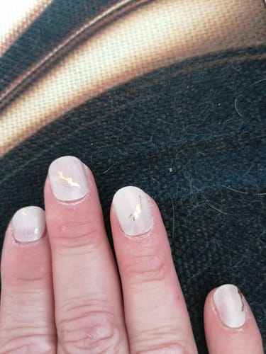 Sonja S. review of UV Gel: Gold Rush Marble image 1 out of 1
