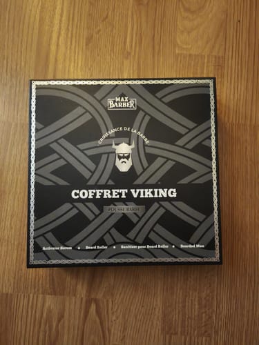Customer photo review of Coffret Viking | Kit Professionnel Pousse Barbe