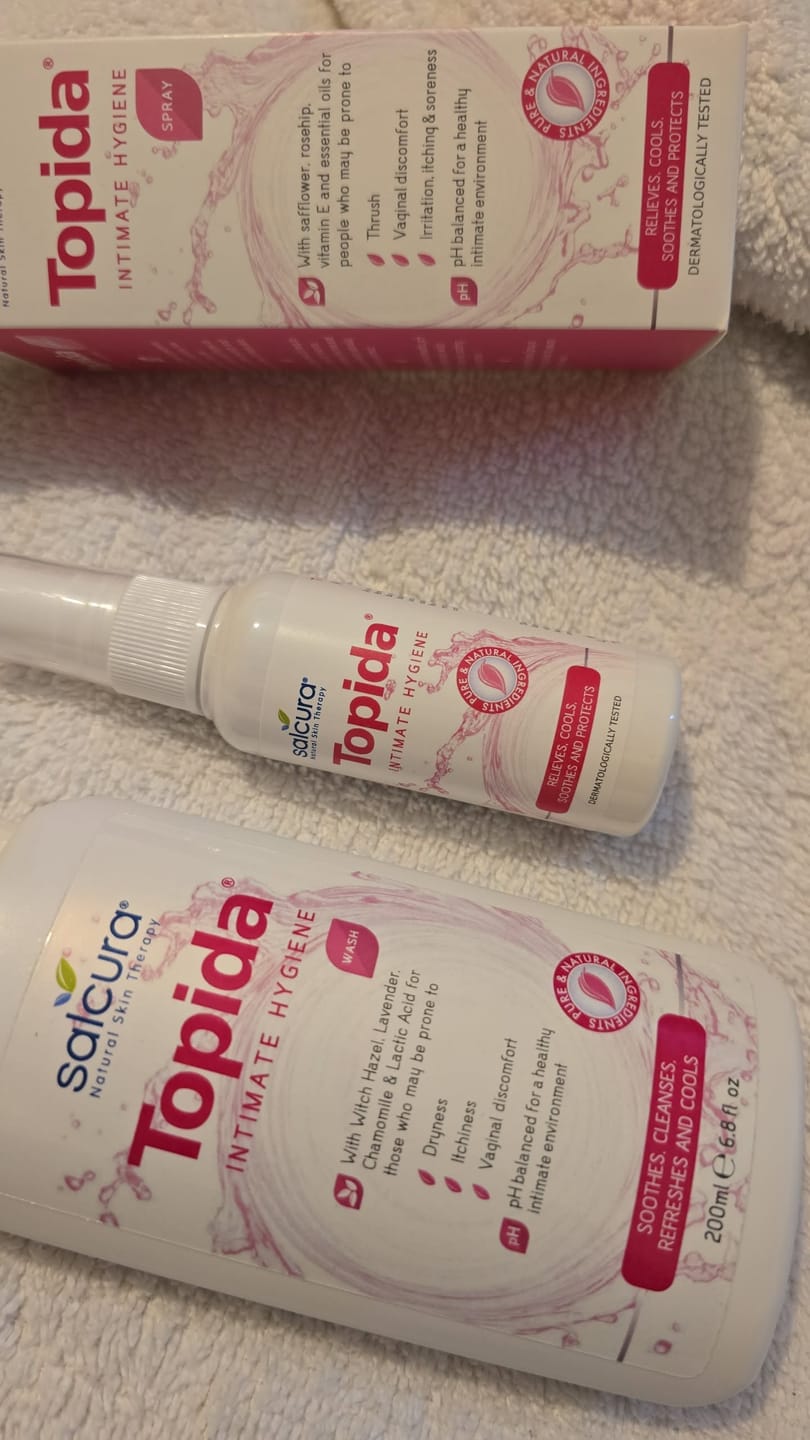 Customer photo review of Topida Intimate Hygiene Spray