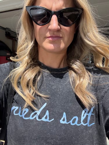 Customer photo review of needs salt Unisex Tee