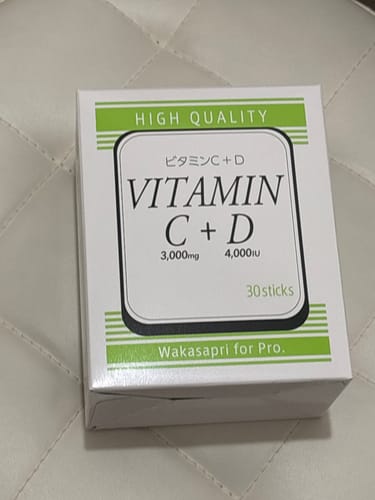 Customer photo review of ビタミンC+D -Wakasapri for Pro.