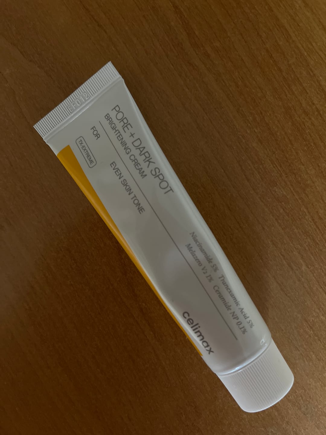 Customer photo review of Krēms ādas toņa un reljefa izlīdzināšanai Celimax Pore+Dark Spot Brightening Cream