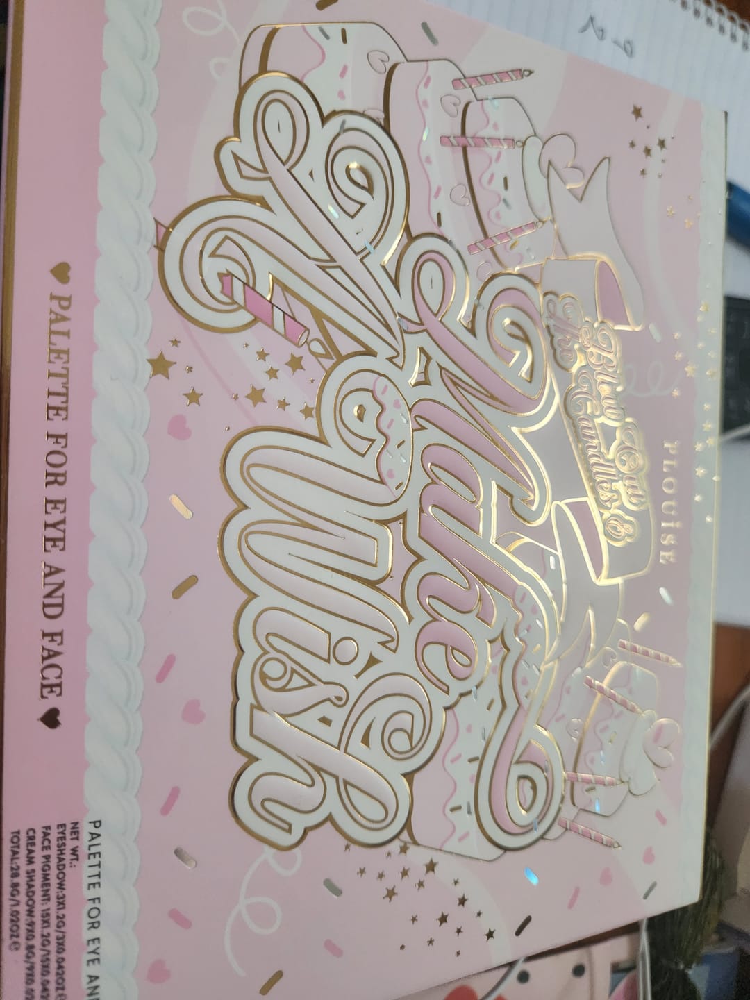 Customer photo review of P.Louise Make A Wish Eyeshadow Palette