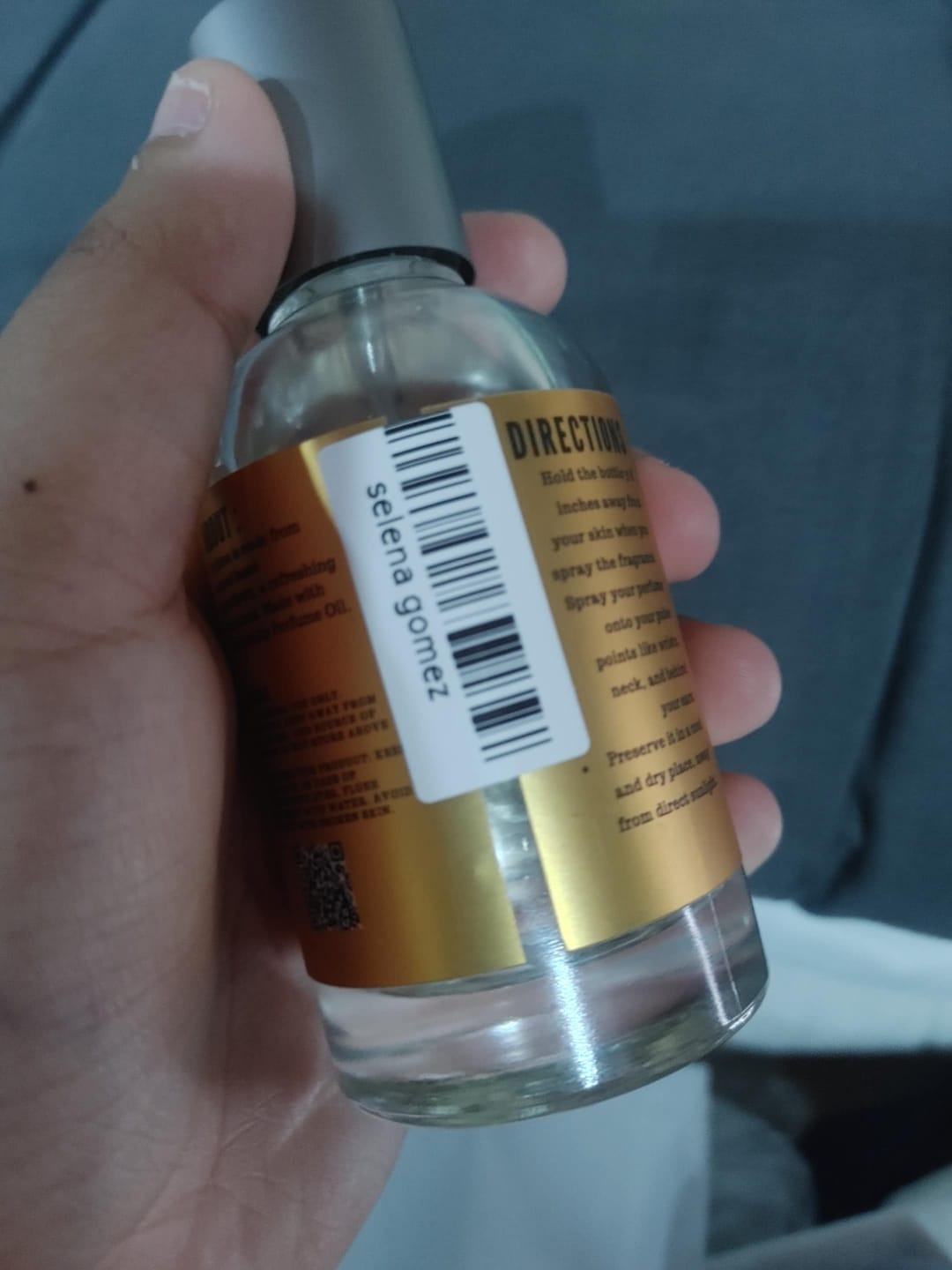 Customer photo review of FOR MEN 50ML