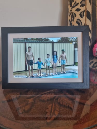 Customer photo review of Digital Photo Frame
