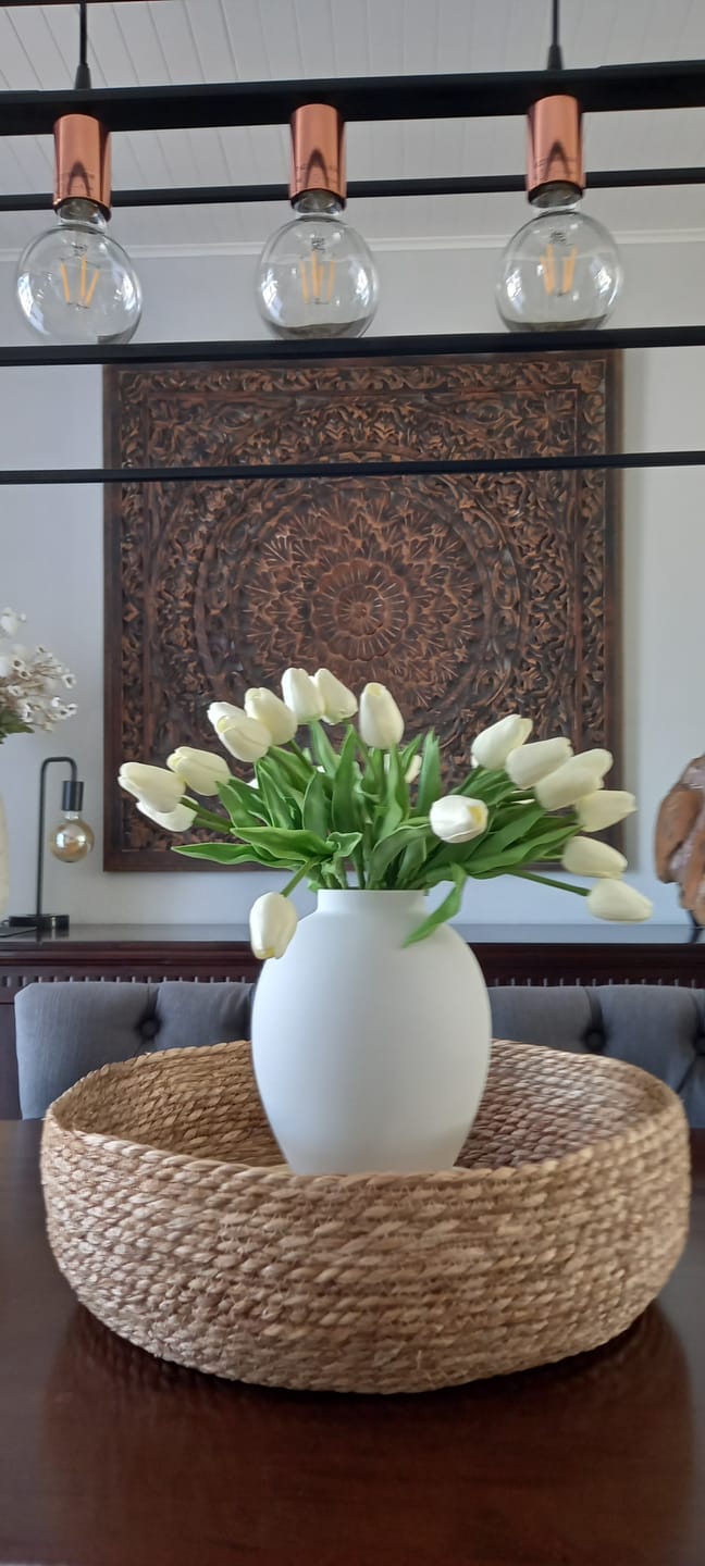 Customer photo review of Tulpen Boeket - Wit (25 stengels)