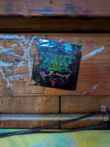 Customer photo review of 100 - 4" Custom Vinyl Stickers