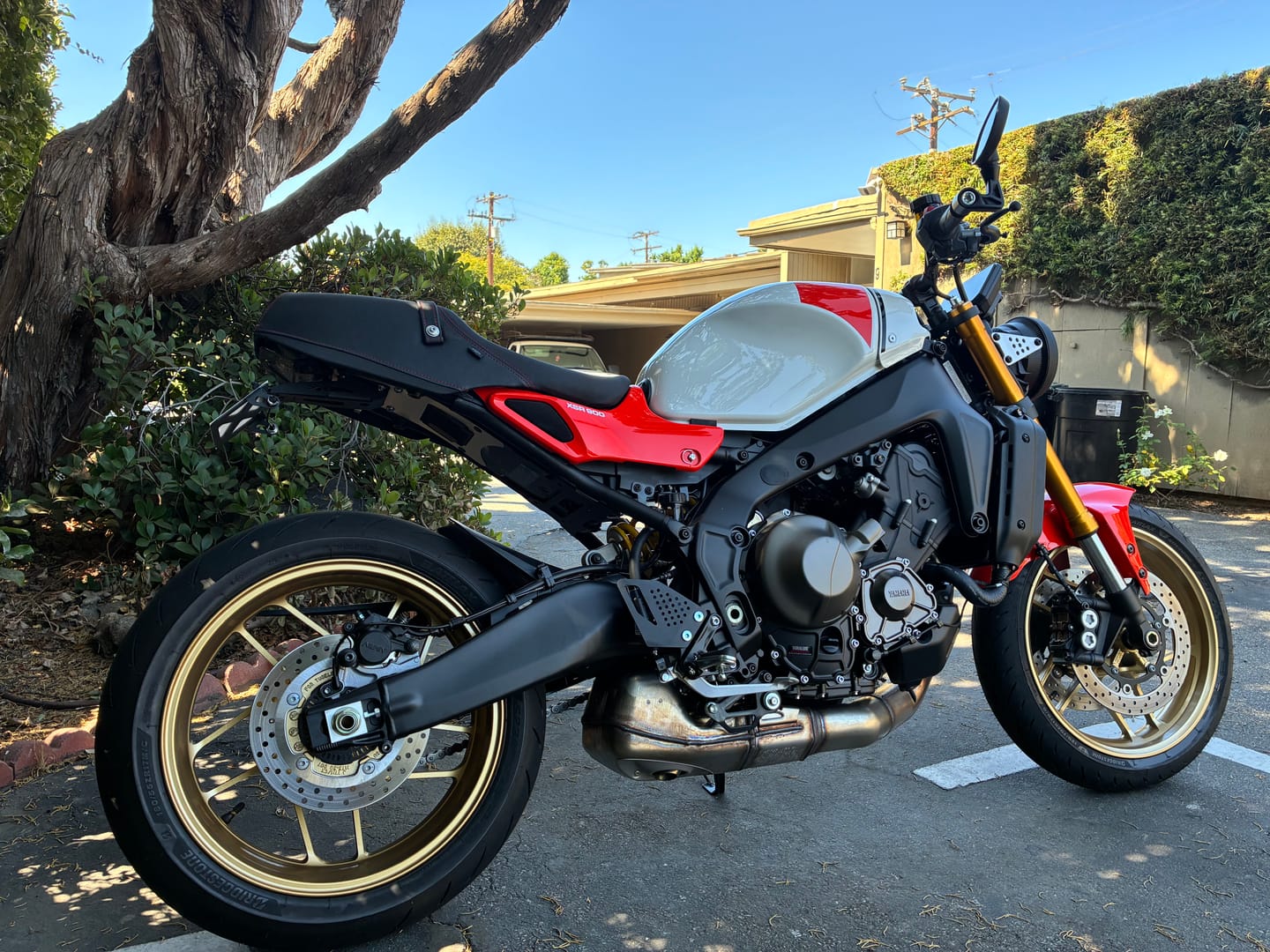 Customer photo review of XSR900 Tail Tidy Kit - 2022+