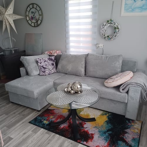 Customer photo review of Narożnik NEO BP sztruks