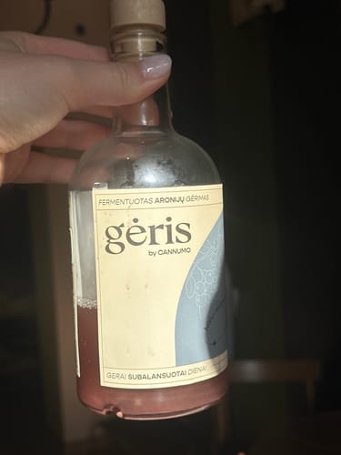 Customer photo review of GĖRIS - fermentuotas aronijų gėrimas