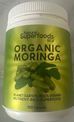 Customer photo review of Organic Moringa Capsules