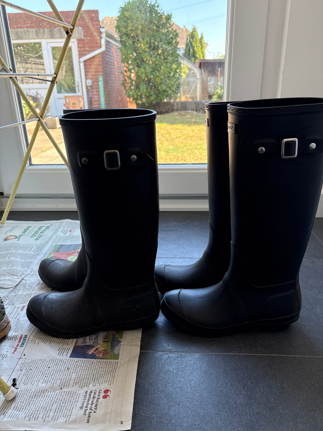 Customer photo review of Sandringham Wellingtons Black
