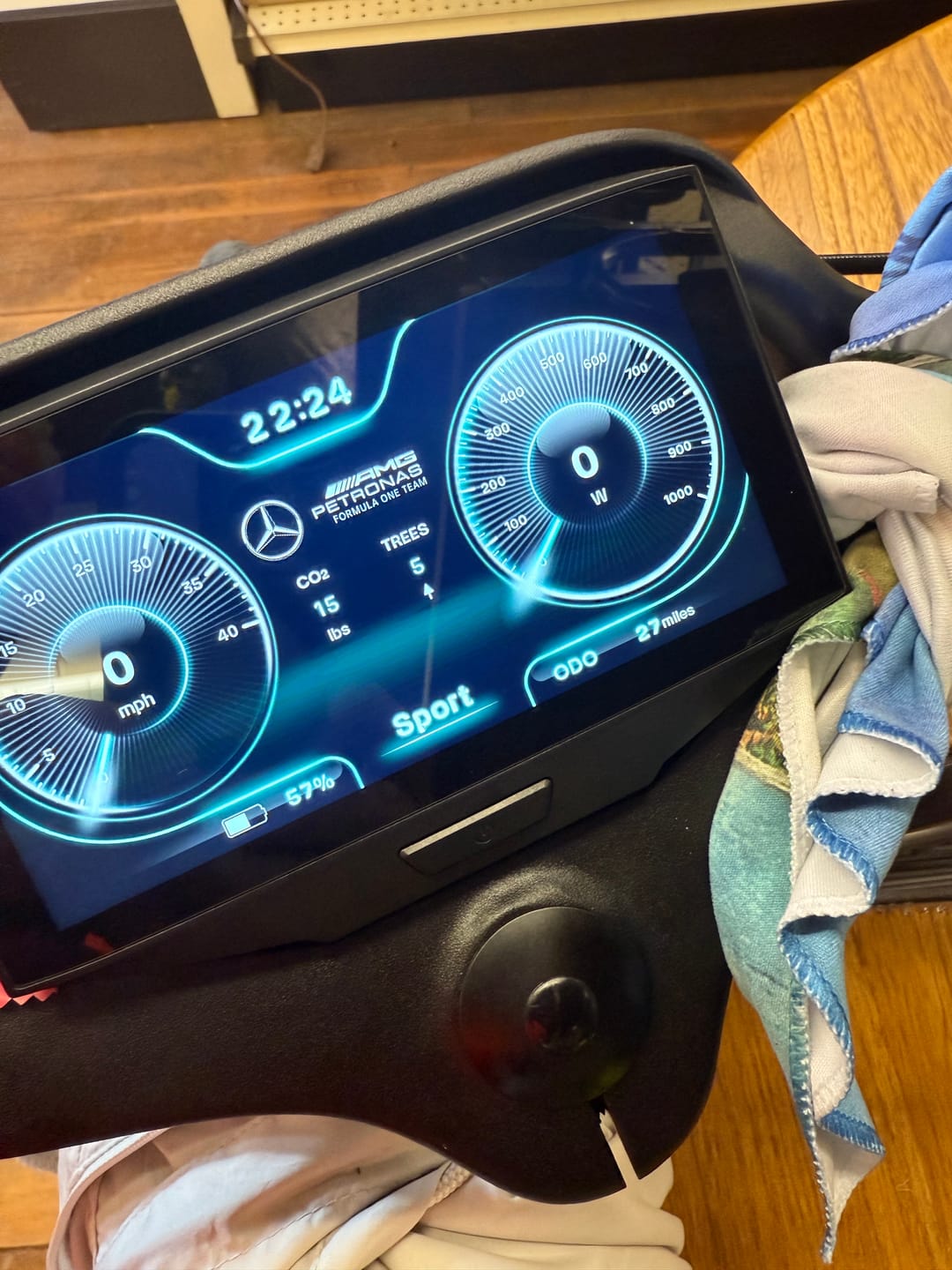 Customer photo review of Mercedes-AMG F1® Team City Edition 750 Electric Bike