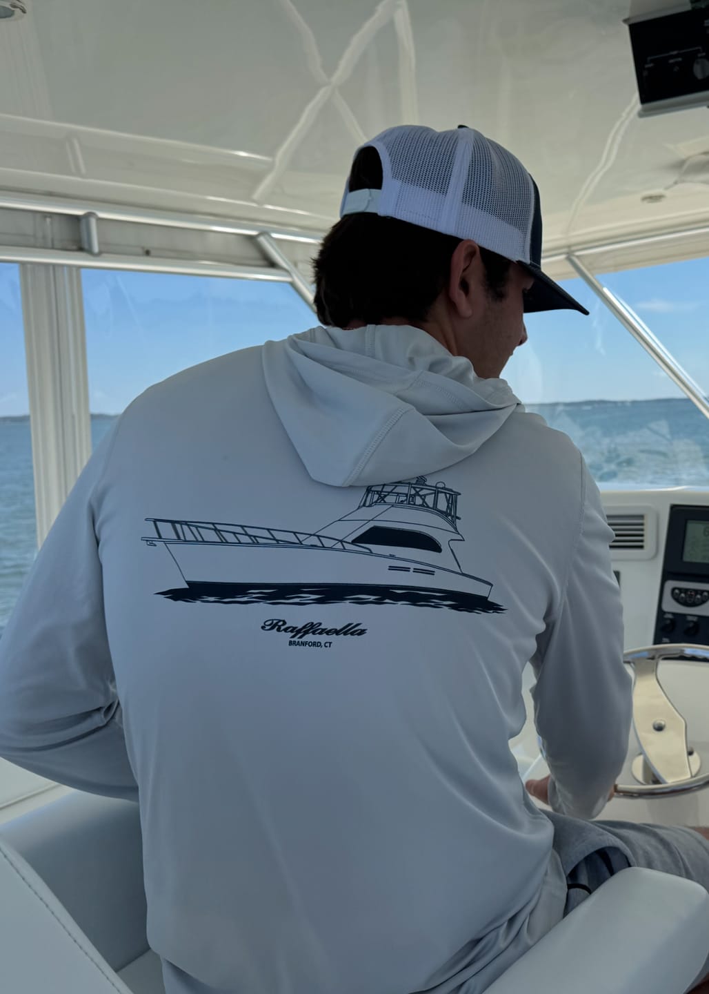 Customer photo review of Dri-Fit Custom Boat Shirts - Short Sleeve