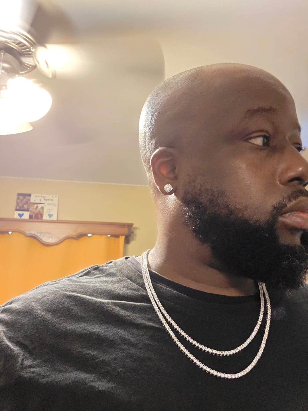 Customer photo review of 3mm Tennis Chain - White Gold