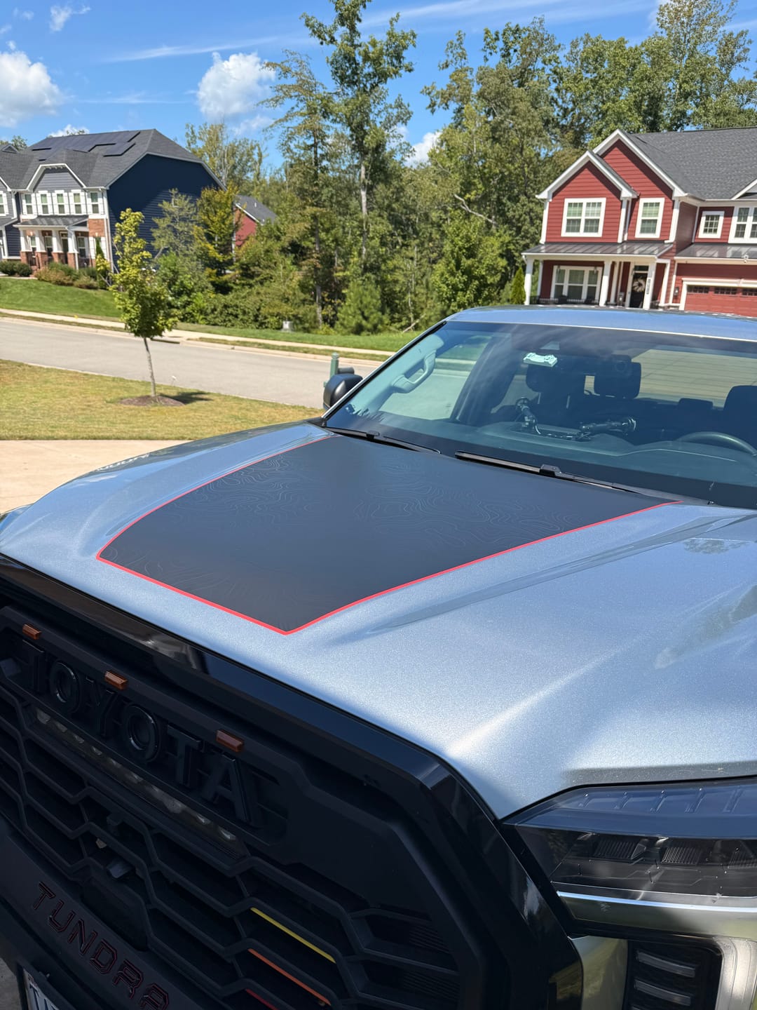 Customer photo review of Hood Graphic | fits Toyota Tundra (2022-2024)