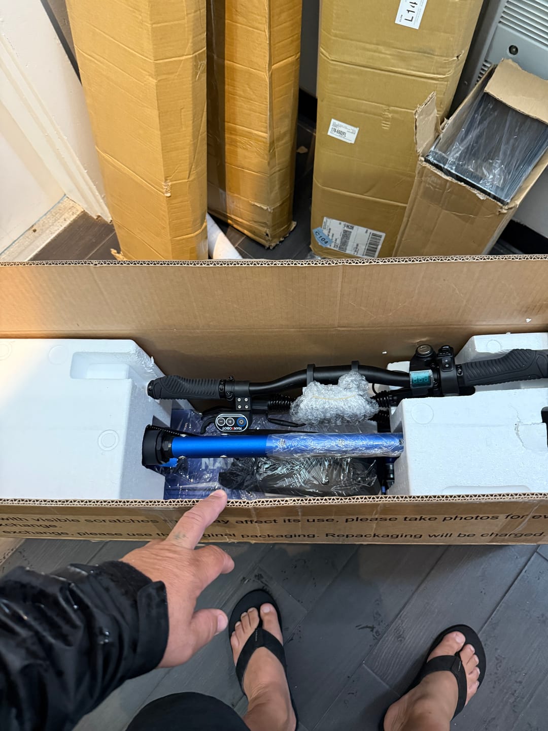 Customer photo review of NANROBOT D4+MAX