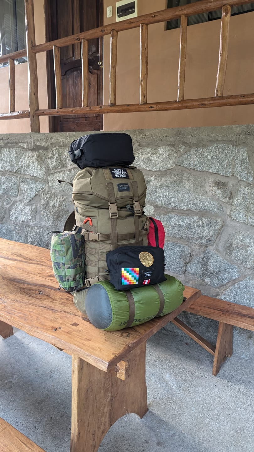 Customer photo review of Jääkäri M backpack