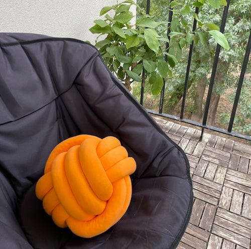 Customer photo review of Coussin Nœud Mushie
