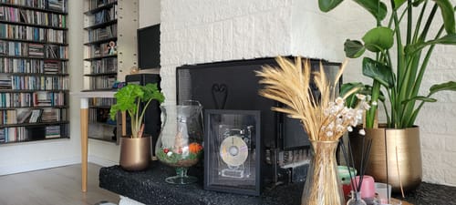 Customer photo review of M1 Music Frame CD Player With Bluetooth