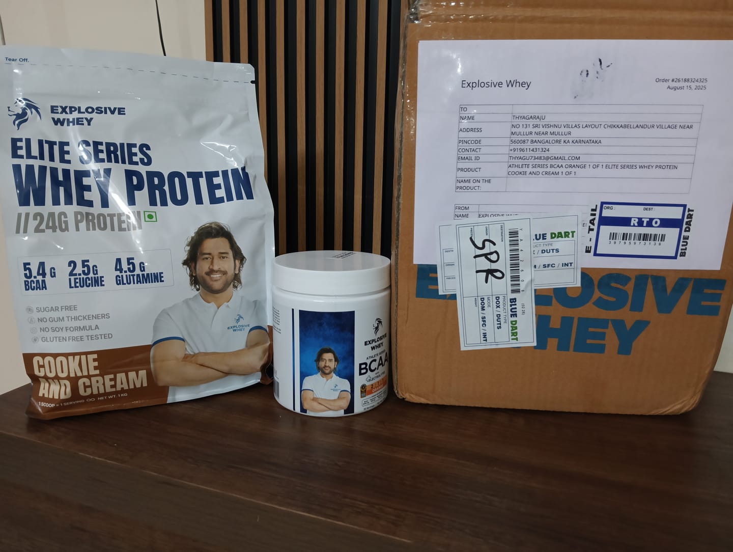 Customer photo review of Athlete Series BCAA
