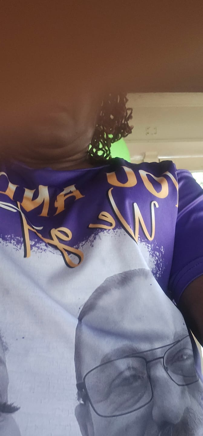 Customer photo review of You & Me We Got This Vintage 90s - Personalized Photo T-Shirt