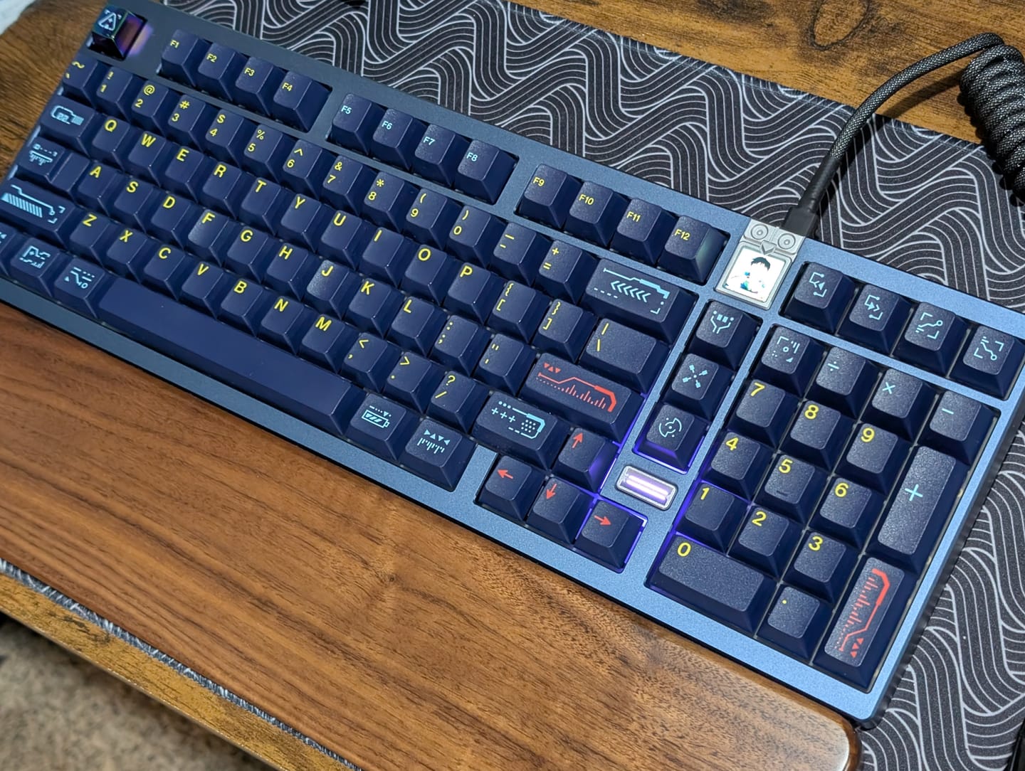 Customer photo review of KEYGEEK Y3 LINEAR SWITCH FACTORY LUBED (10PCS)