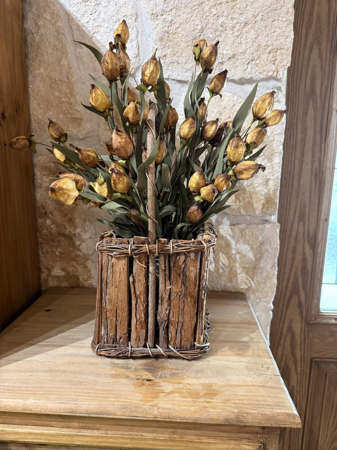 Customer photo review of Lantern Bud Luxe Bush | Buckskin