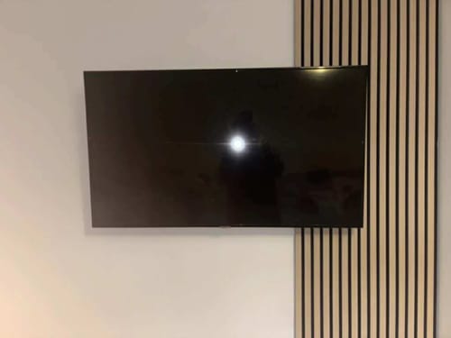Customer photo review of Walnut Wood Panel | Luxury 3-Sided Wood Veneer