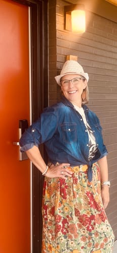 Customer photo review of Birds & Flowers T-Shirt