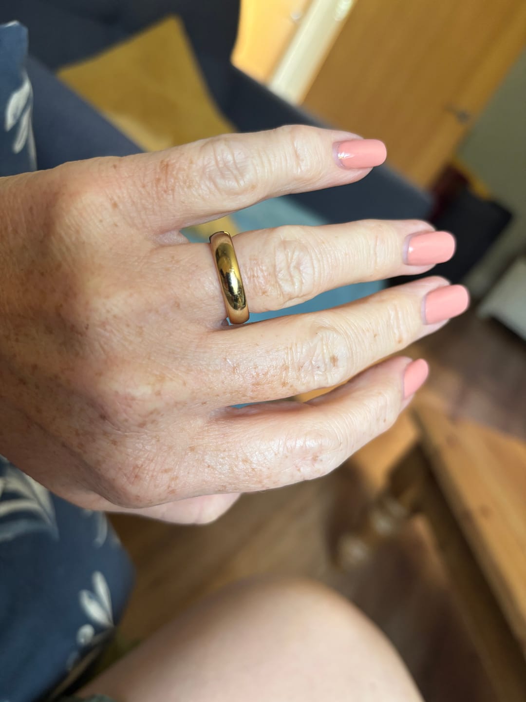 Customer photo review of Classic Stacking Ring