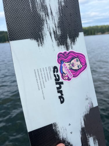 Customer photo review of Custom Vinyl Decal - Single Color