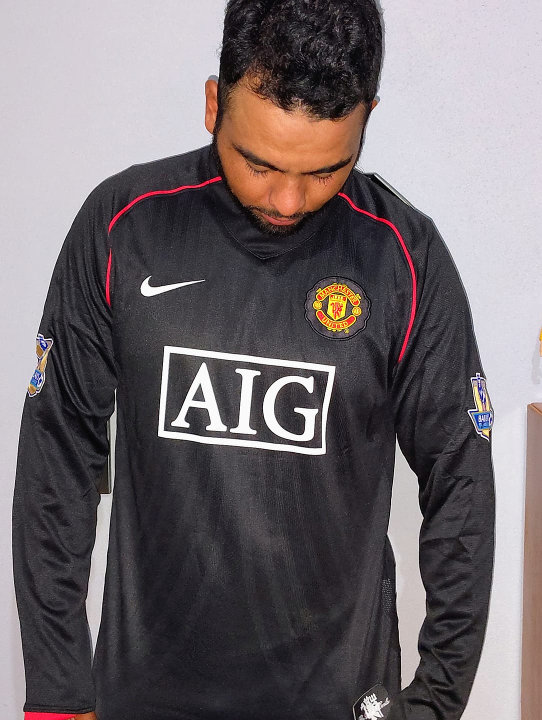 Customer photo review of Jersey Manchester United 2007-2008 Visitante
