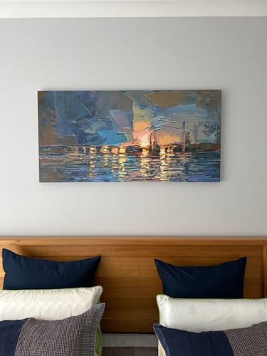 Customer photo review of TOUCH OF LIGHT CANVAS