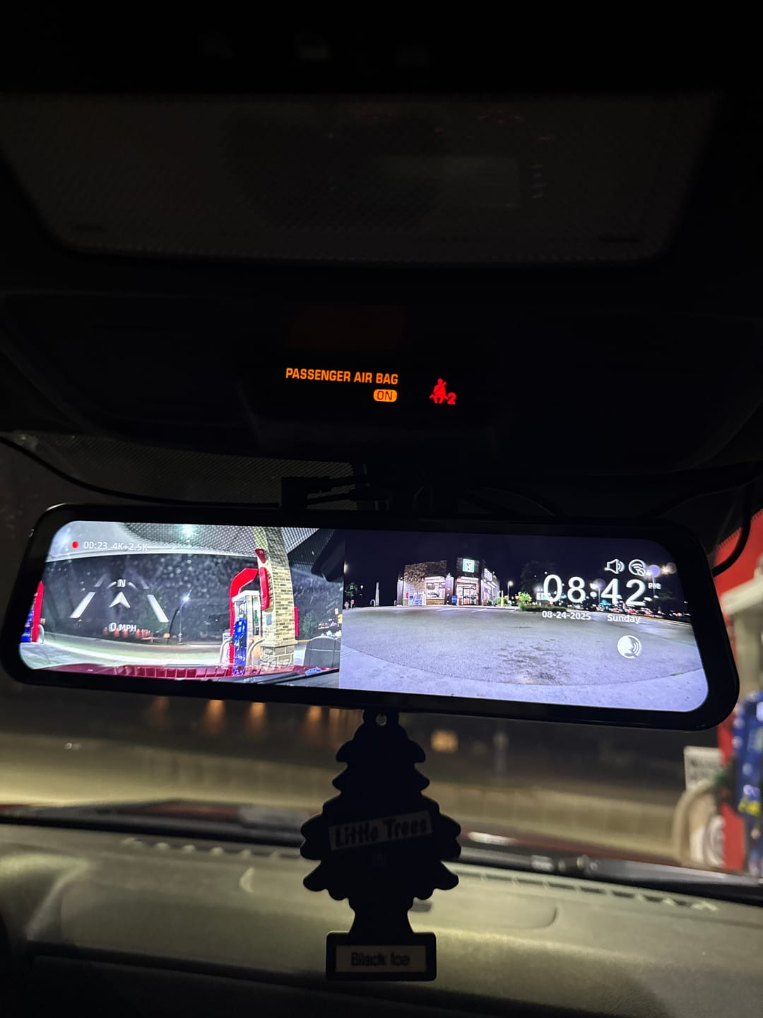 Customer photo review of WOLFBOX G900Pro 12MP WiFi Touch Screen Rear View Mirror Dash Cam Smart Mirror with Exclusive 30-Month Warranty