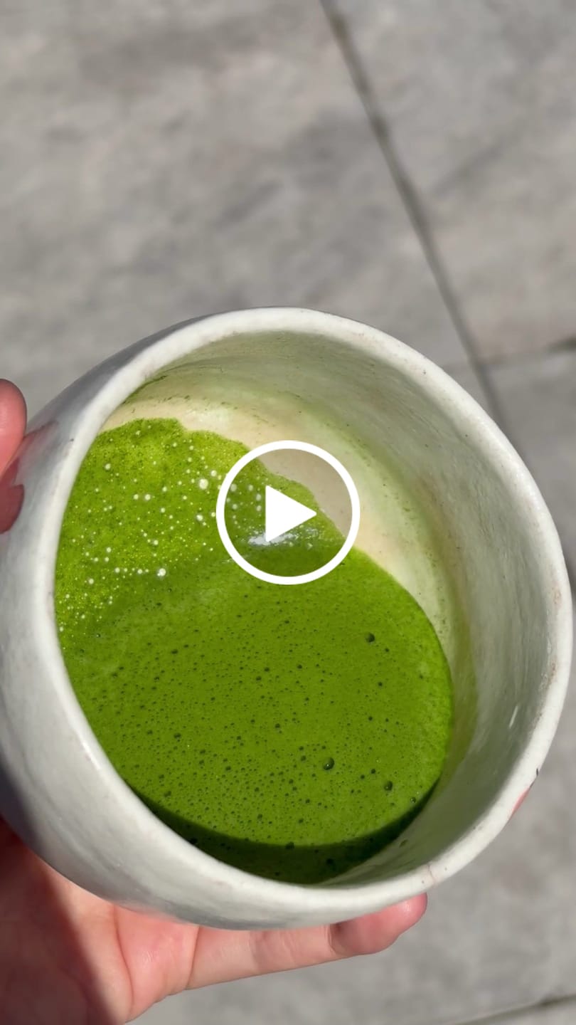 Customer video review of Ceremonial Grade Matcha 30g