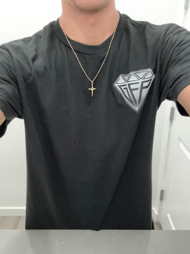 Customer photo review of GRADIENT TEE