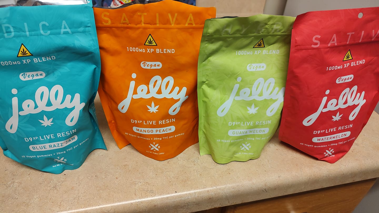 Customer photo review of Jelly D9XP Live Resin Gummies