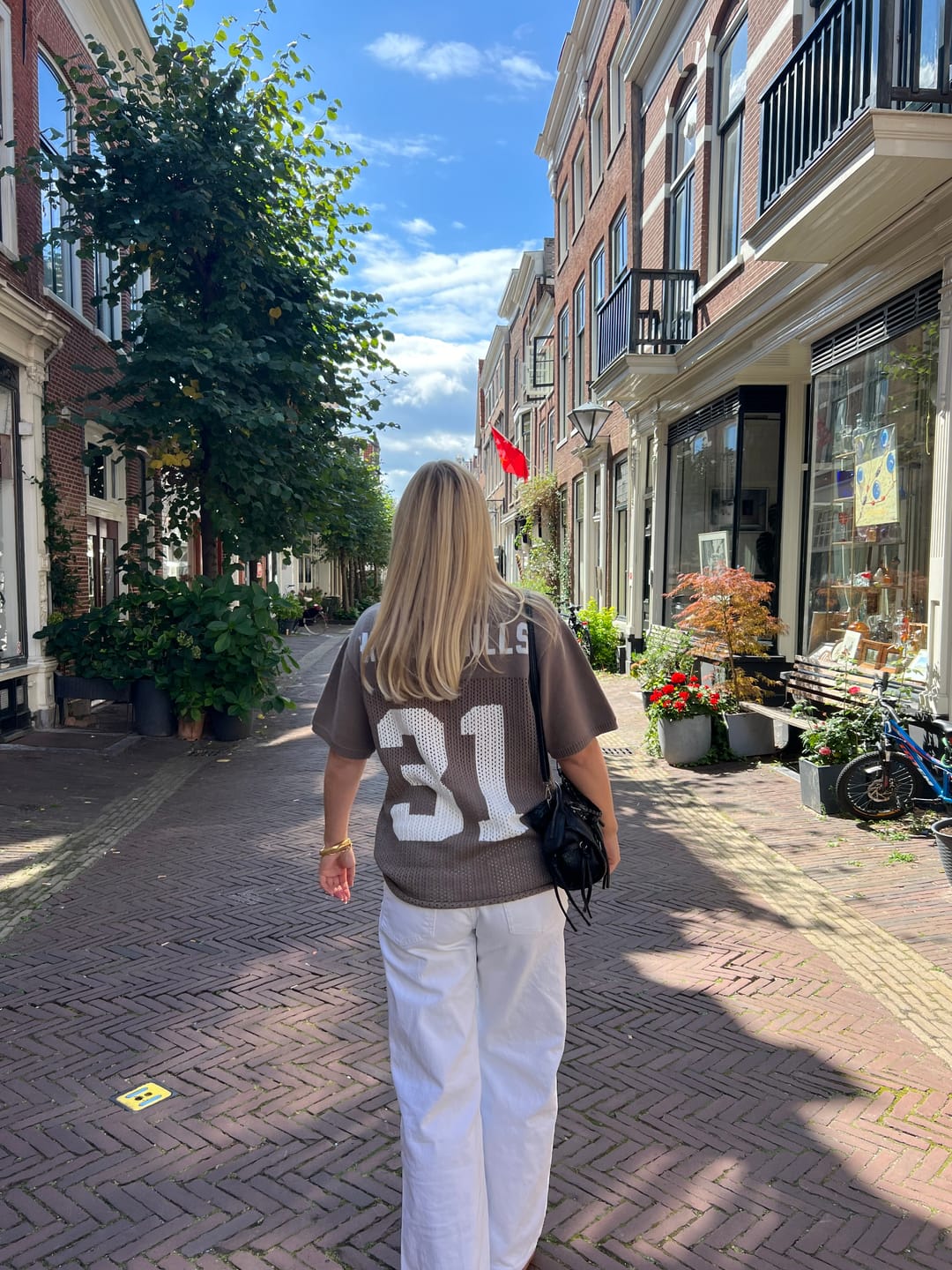 Customer photo review of KNIT JERSEY TAUPE