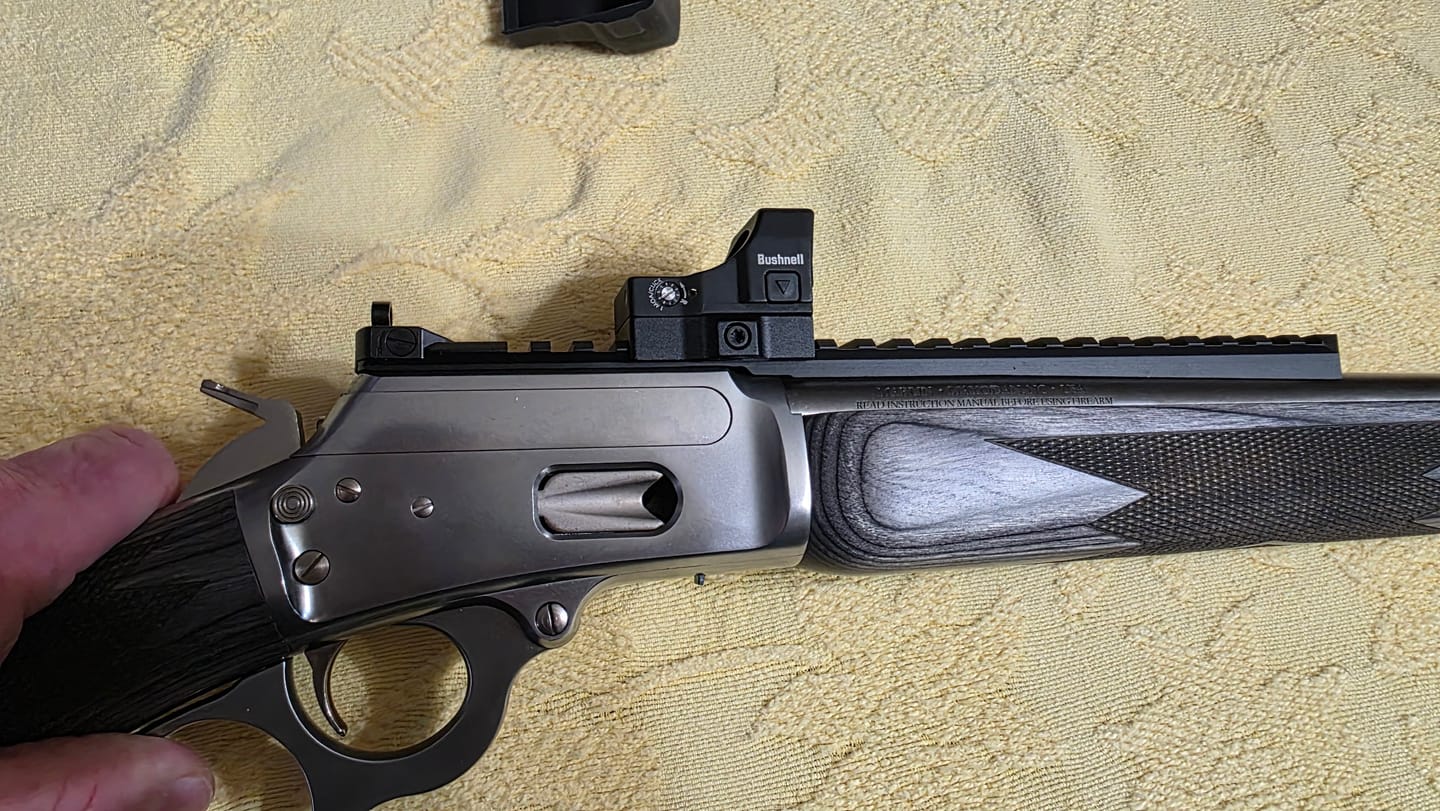 Customer photo review of Bushnell RXS 250 Reflex Sight 50,000 Hour Battery, Waterproof Dustproof