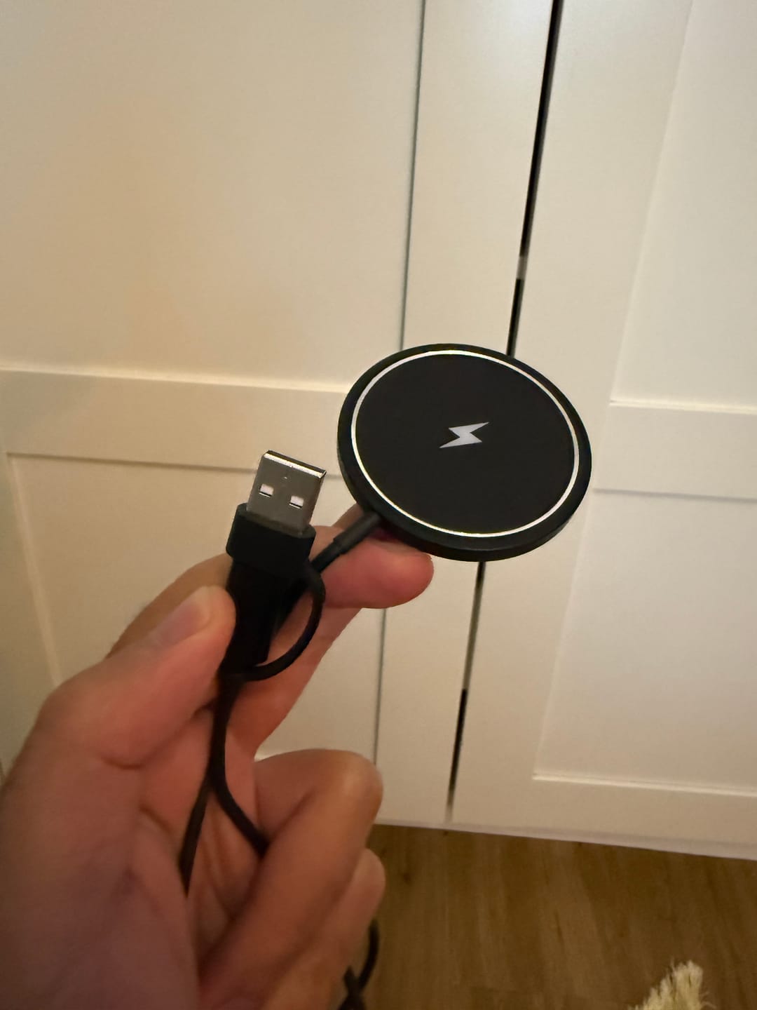 Customer photo review of Induktives Ladekabel