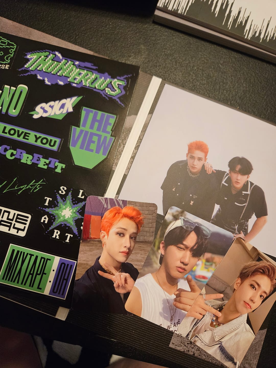Customer photo review of STRAY KIDS MYSTERY ALBUM