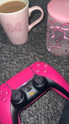 Customer photo review of Blank Frosted Glass Mugs with Acrylic Lids - 17oz
