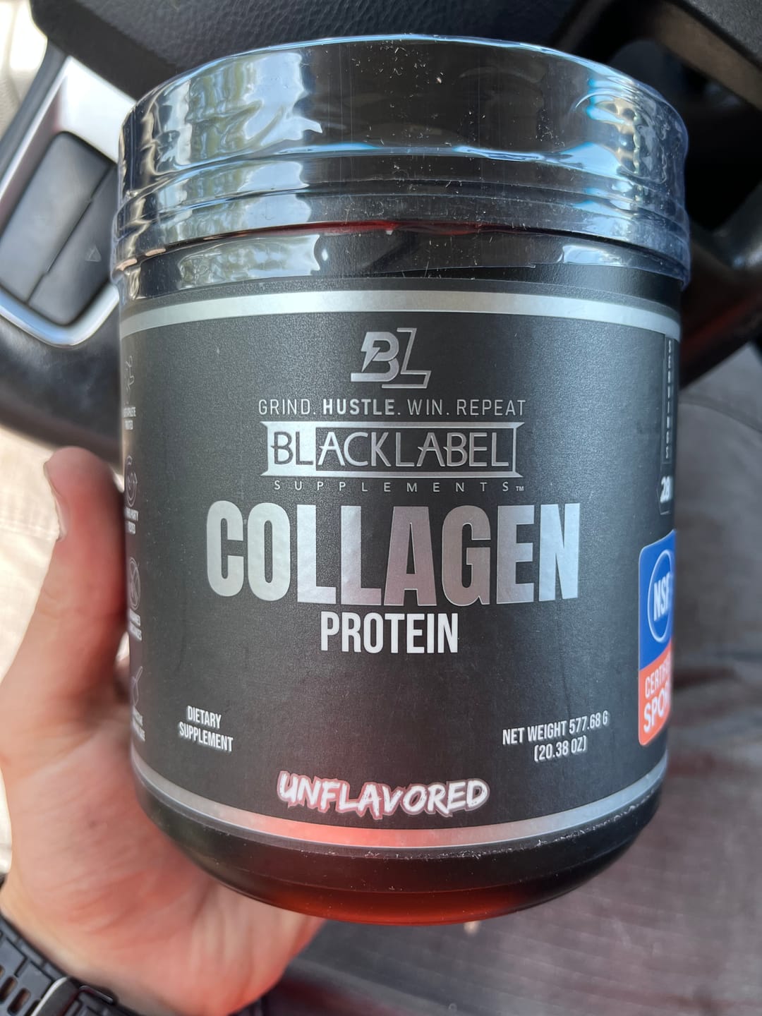 Customer photo review of COLLAGEN PROTEIN