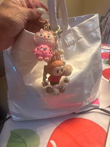 Customer photo review of Labubu Original Keychain