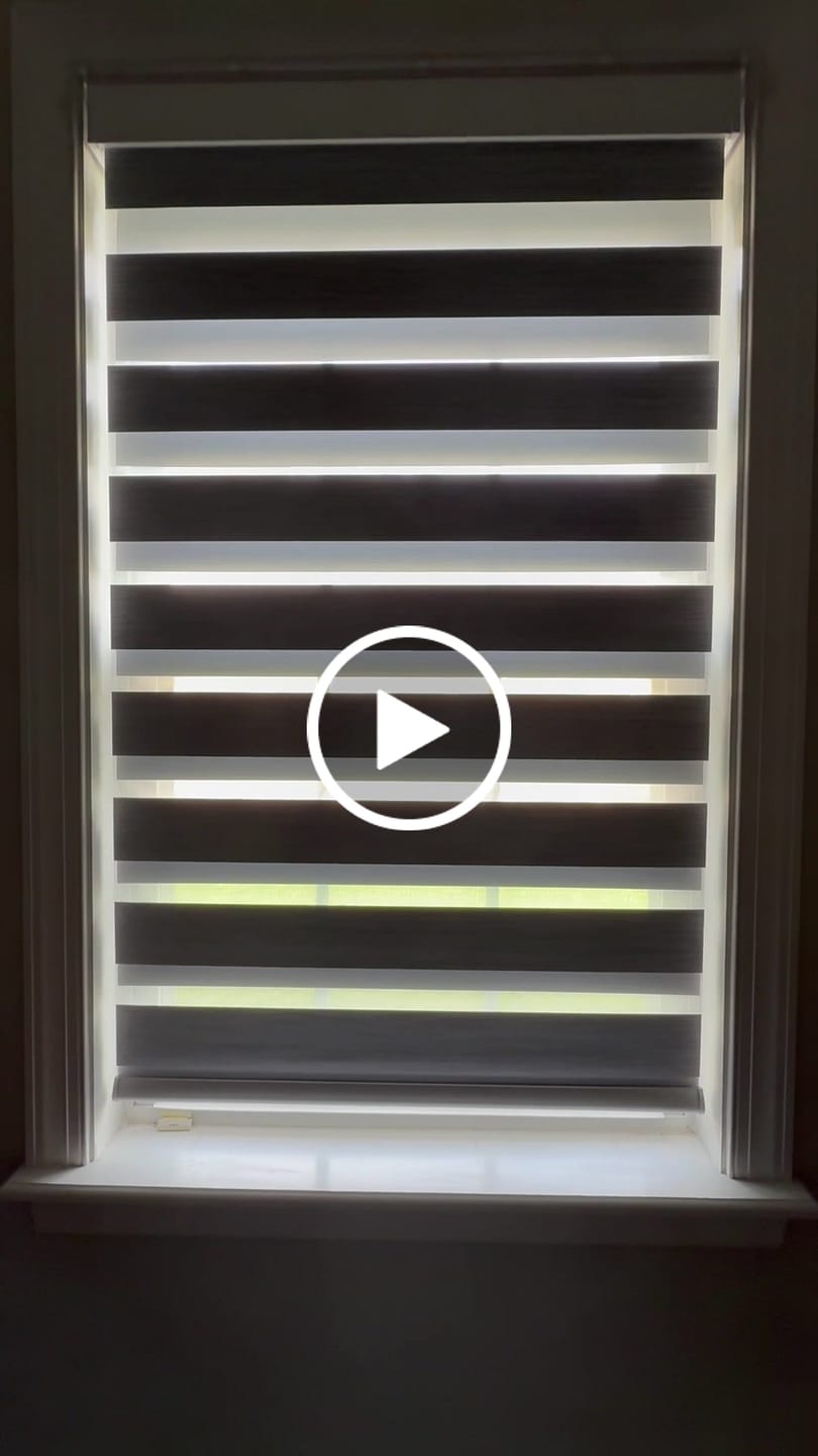 Customer video review of Bringnox Motorized Blinds Light Filtering Fabric Swatch