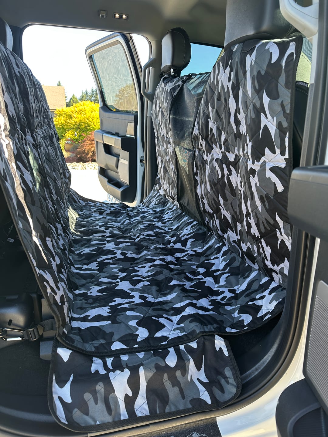 Customer photo review of Car Door Covers That Stay In Place - XL